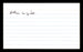 Glenn Wright Autographed 3x5 Index Card Brooklyn Dodgers SKU #174288 - RSA