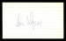 Jim Wynn Autographed 3x5 Index Card Houston Astros, Los Angeles Dodgers SKU #174290 - RSA