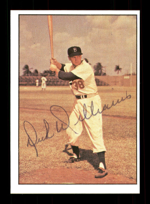 Dick Williams Autographed 1979 TCMA Card #227 Brooklyn Dodgers SKU #172190 - RSA