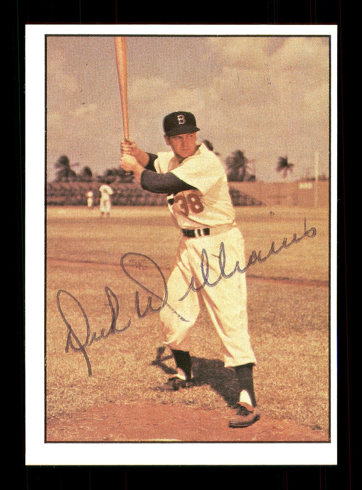 Dick Williams Autographed 1979 TCMA Card #227 Brooklyn Dodgers SKU #172190 - RSA