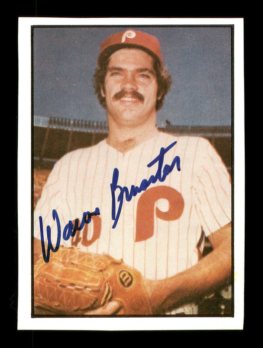 Warren Brusstar Autographed 1978 SSPC Card #54 Philadelphia Phillies SKU #172270 - RSA