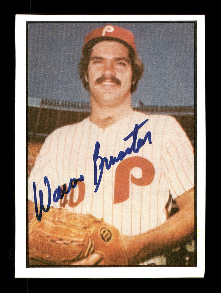Warren Brusstar Autographed 1978 SSPC Card #54 Philadelphia Phillies SKU #172270 - RSA