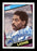 Garry Cobb Autographed 1984 Topps Rookie Card #252 Detroit Lions SKU #176188 - RSA