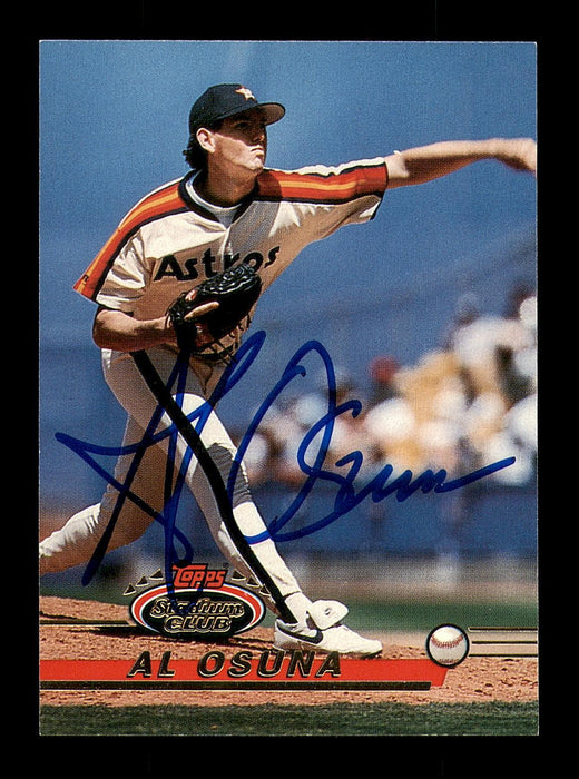 Al Osuna Autographed 1993 Stadium Club Card #236 Houston Astros SKU #183880 - RSA
