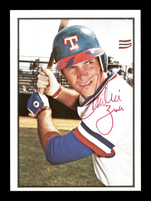 Richie Zisk Autographed 1978 SSPC Card #98 Texas Rangers SKU #172295 - RSA