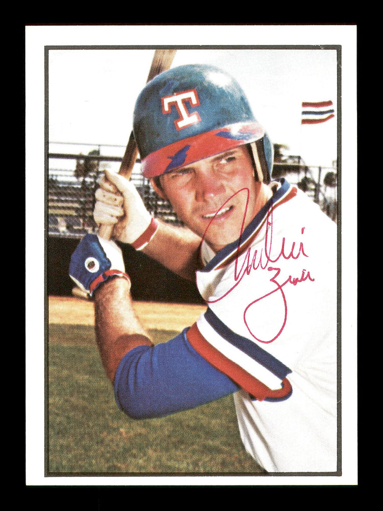 Richie Zisk Autographed 1978 SSPC Card #98 Texas Rangers SKU #172295 - RSA