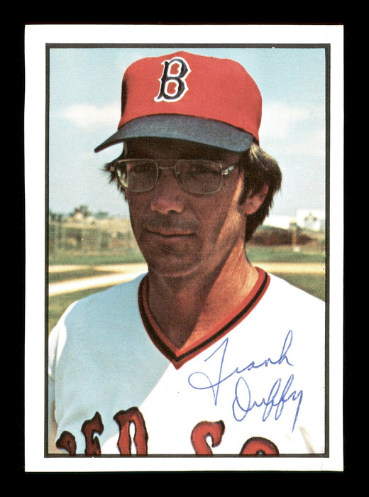 Frank Duffy Autographed 1978 SSPC Card #184 Boston Red Sox SKU #172339 - RSA