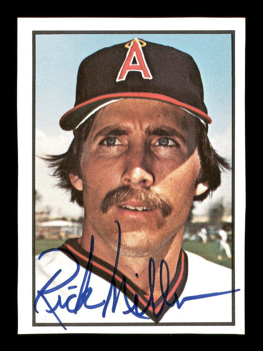 Rick Miller Autographed 1978 SSPC Card #199 California Angels SKU #172350 - RSA