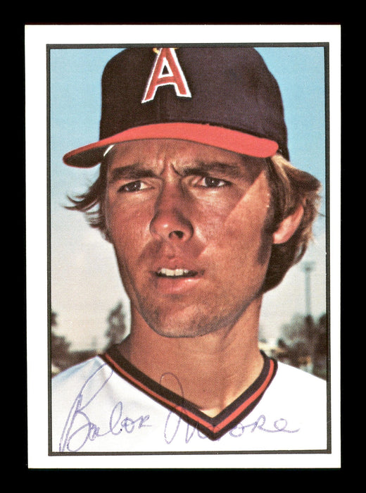 Balor Moore Autographed 1978 SSPC Card #202 California Angels SKU #172352 - RSA
