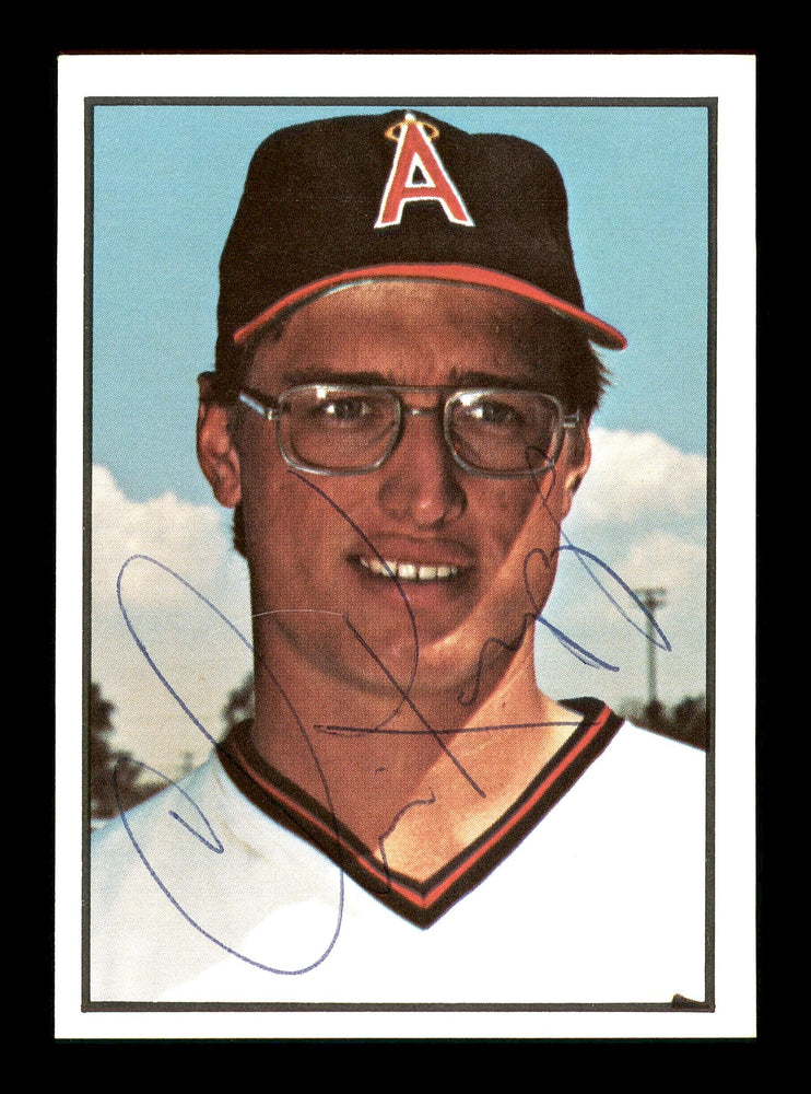 Chris Knapp Autographed 1978 SSPC Card #212 California Angels SKU #172356 - RSA