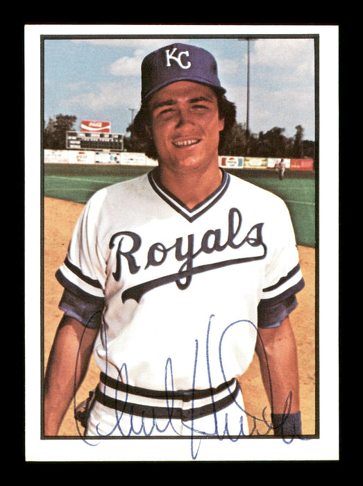 Clint Hurdle Autographed 1978 SSPC Card #229 Kansas City Royals SKU #172366 - RSA