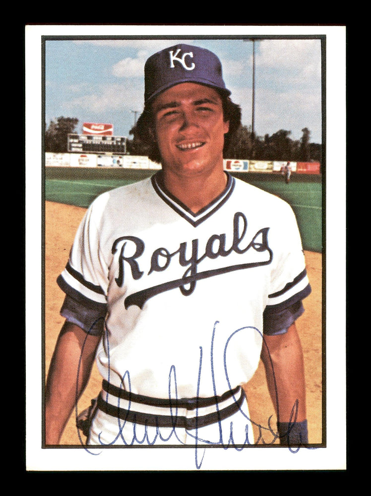 Clint Hurdle Autographed 1978 SSPC Card #229 Kansas City Royals SKU #172366 - RSA