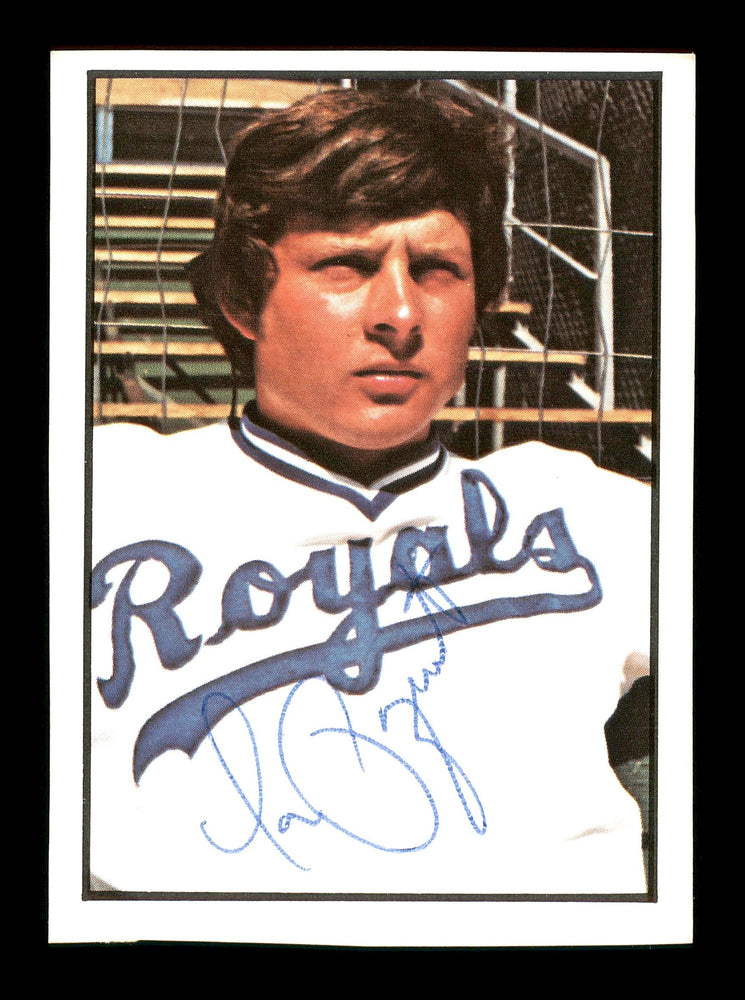 Tom Poquette Autographed 1978 SSPC Card #239 Kansas City Royals SKU #172374 - RSA