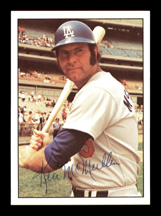 Ken McMullen Autographed 1975 SSPC Card #80 Los Angeles Dodgers SKU #172418 - RSA