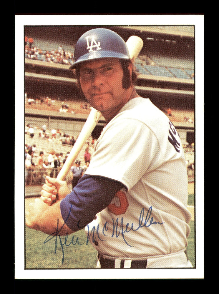 Ken McMullen Autographed 1975 SSPC Card #80 Los Angeles Dodgers SKU #172418 - RSA
