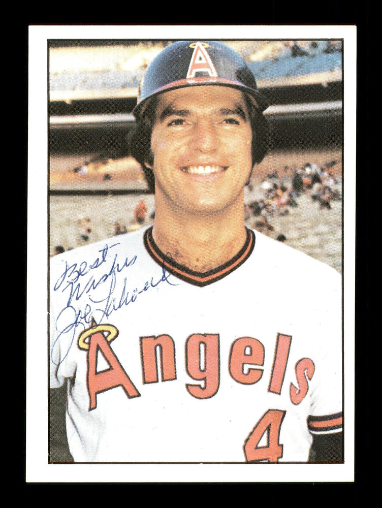 Joe Lahoud Autographed 1975 SSPC Card #201 California Angels "Best Wishes" SKU #172460 - RSA