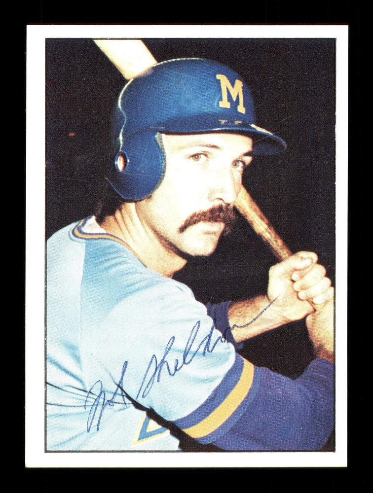 Bob Sheldon Autographed 1975 SSPC Rookie Card #256 Milwaukee Brewers SKU #172476 - RSA
