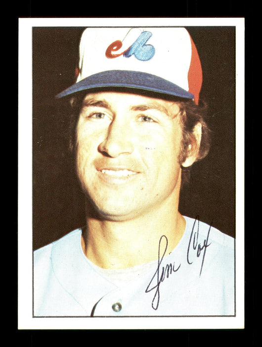 Jim Cox Autographed 1975 SSPC Card #325 Montreal Expos SKU #172495 - RSA