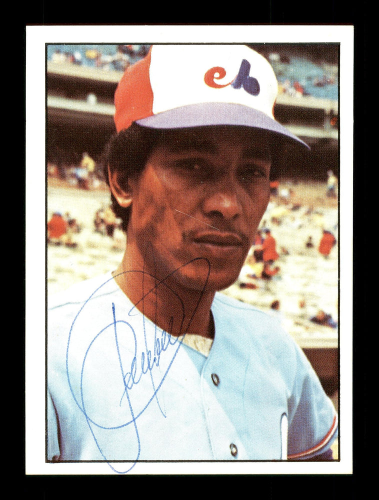 Pepe Frias Autographed 1975 SSPC Rookie Card #331 Montreal Expos SKU #172498 - RSA