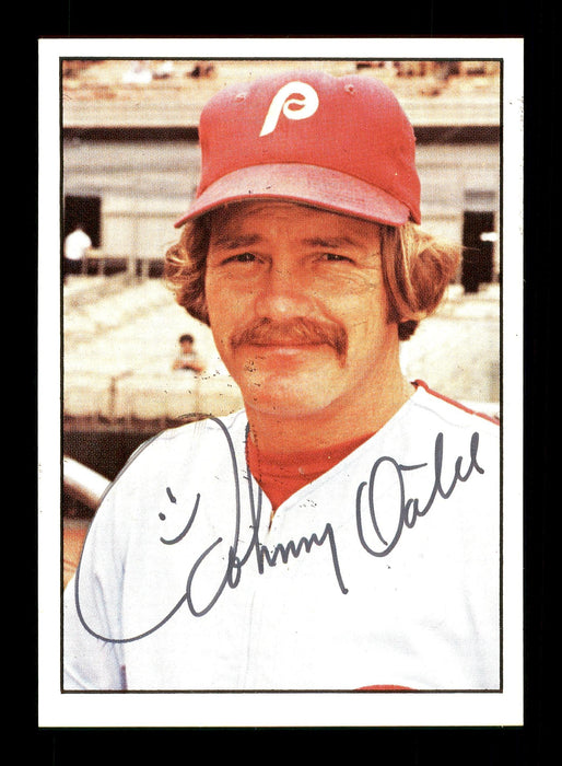 Johnny Oates Autographed 1975 SSPC Card #468 Philadelphia Phillies SKU #172540 - RSA