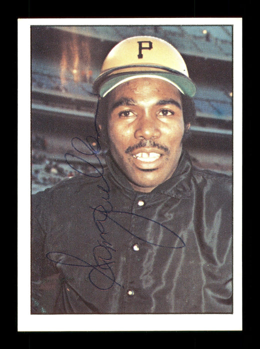 Manny Sanguillen Autographed 1975 SSPC Card #571 Pittsburgh Pirates SKU #172568 - RSA