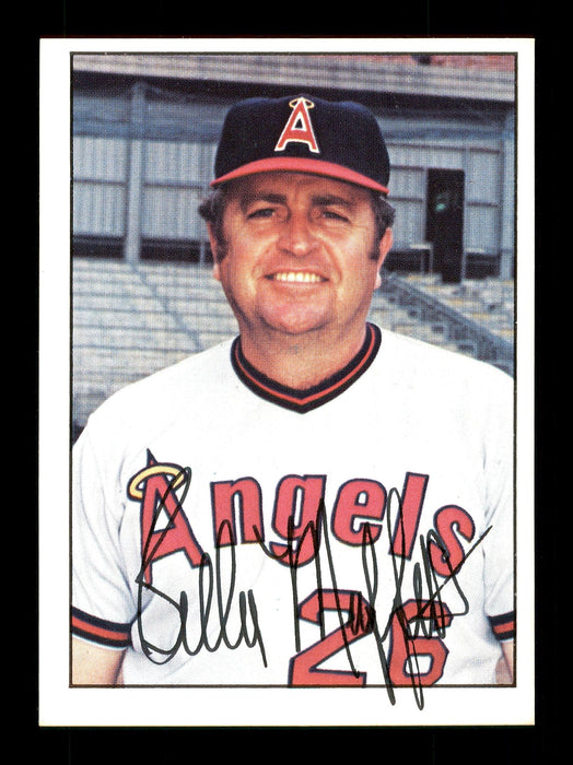 Billy Muffett Autographed 1975 SSPC Card #614 California Angels SKU #172586 - RSA