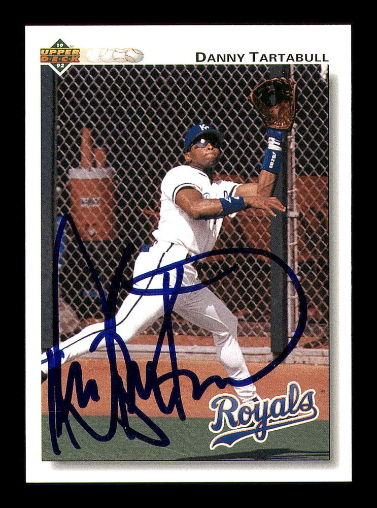Danny Tartabull Autographed 1992 Upper Deck Card #237 Kansas City Royals SKU #184191 - RSA