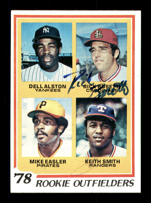 Keith Smith & Rick Bosetti Autographed 1978 Topps Rookie Card #710 SKU #167825 - RSA
