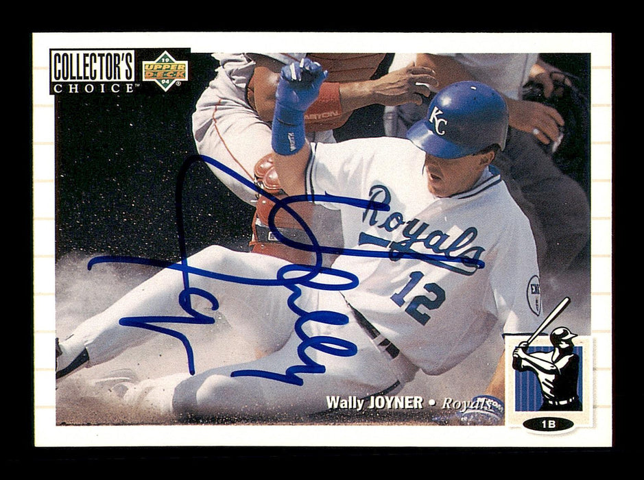 Wally Joyner Autographed 1994 Upper Deck Collectors Choice Card #155 Kansas City Royals SKU #184321 - RSA
