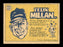 Felix Millan Autographed 1970 O-Pee-Chee Card #452 Atlanta Braves SKU #169118 - RSA