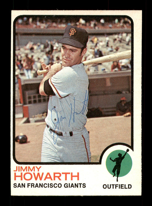 Jimmy Howarth Autographed 1973 O-Pee-Chee Card #459 San Francisco Giants SKU #169277 - RSA