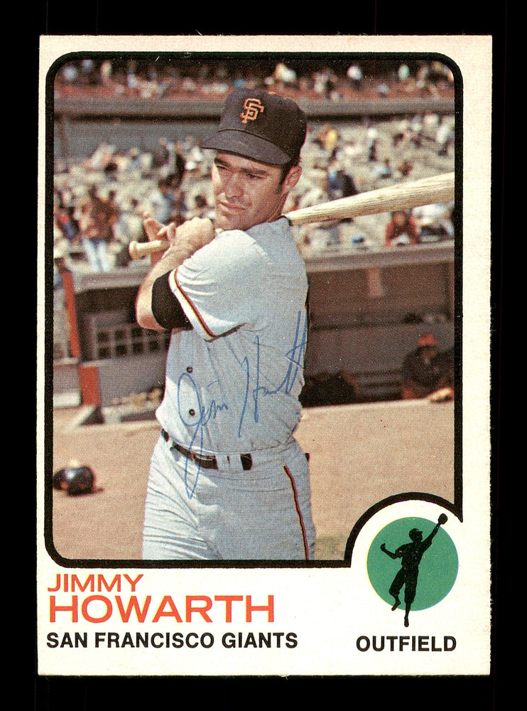 Jimmy Howarth Autographed 1973 O-Pee-Chee Card #459 San Francisco Giants SKU #169277 - RSA