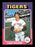 Luke Walker Autographed 1975 O-Pee-Chee Card #474 Detroit Tigers SKU #169404 - RSA