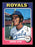 Amos Otis Autographed 1975 O-Pee-Chee Card #520 Kansas City Royals SKU #169410 - RSA