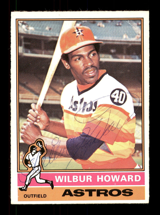 Wilbur Howard Autographed 1976 O-Pee-Chee Card #97 Houston Astros SKU #169438 - RSA