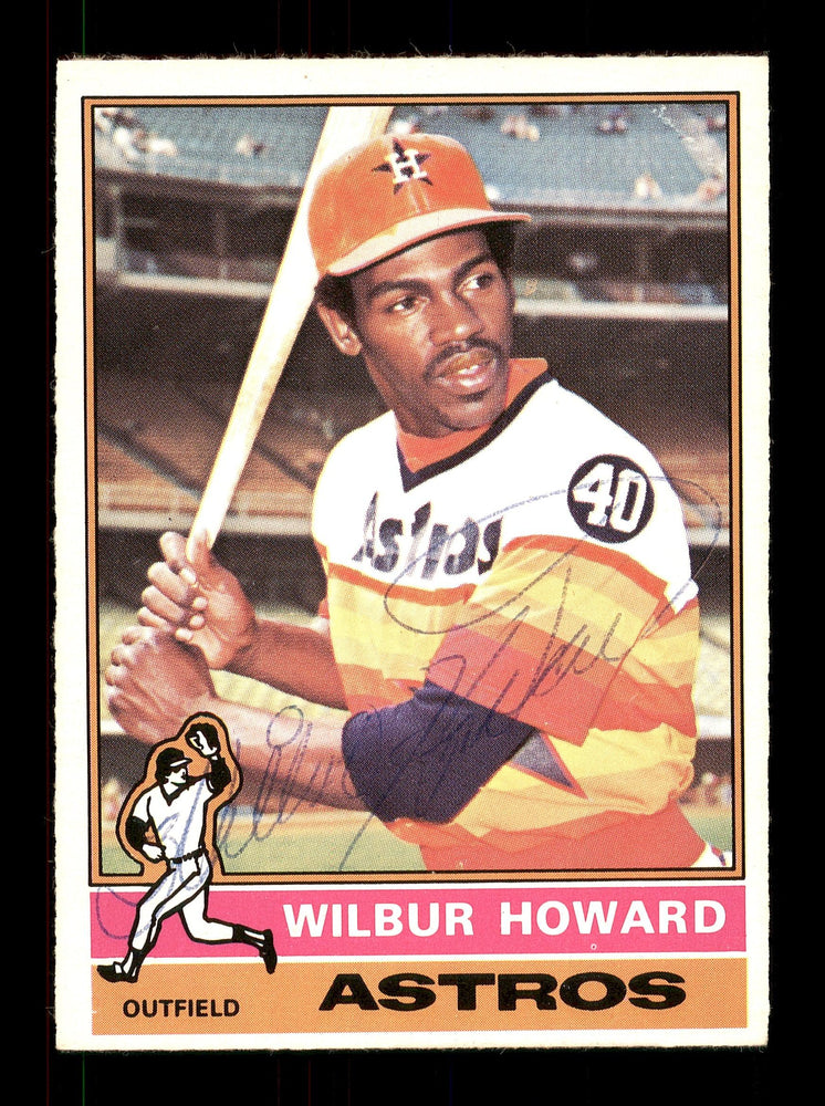 Wilbur Howard Autographed 1976 O-Pee-Chee Card #97 Houston Astros SKU #169438 - RSA