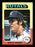 Steve Busby Autographed 1975 Topps Card #120 Kansas City Royals SKU #168375 - RSA