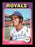 Amos Otis Autographed 1975 Topps Card #520 Kansas City Royals SKU #168489 - RSA
