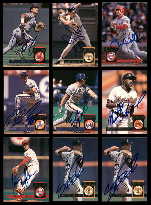 1994 Donruss Baseball Autographed Cards Lot Of 85 SKU #185535 - RSA