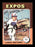 Larry Biittner Autographed 1975 Topps Mini Card #543 Montreal Expos SKU #168664 - RSA