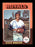 Steve Mingori Autographed 1975 Topps Mini Card #544 Kansas City Royals SKU #168665 - RSA