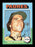 Dave Roberts Autographed 1975 Topps Mini Card #558 San Diego Padres SKU #168670 - RSA