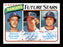 Brain Allard, Jerry Don Gleaton & Greg Mahlberg Autographed 1980 Topps Rookie Card #673 Texas Rangers SKU #166396 - RSA