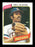 Dell Alston Autographed 1980 Topps Card #198 Cleveland Indians SKU #166473 - RSA
