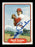 Geoff Combe Autographed 1982 Fleer Rookie Card #62 Cincinnati Reds SKU #166749 - RSA