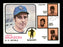 Harry Dunlop Autographed 1973 Topps Card #593 Kansas City Royals Coach SKU #167184 - RSA