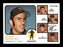 Ralph Rowe Autographed 1973 Topps Card #49 Minnesota Twins Coach SKU #167198 - RSA