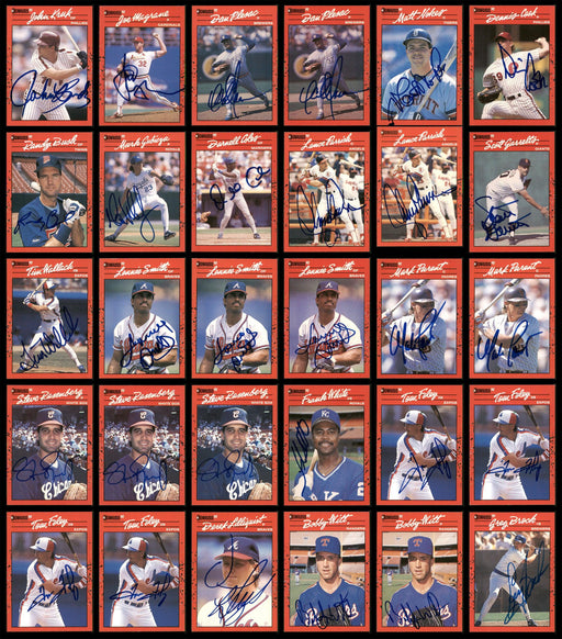 1990 Donruss Baseball Autographed Cards Lot Of 235 SKU #185582 - RSA