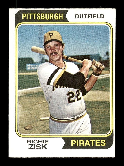 Richie Zisk Autographed 1974 O-Pee-Chee Card #317 Pittsburgh Pirates SKU #169347 - RSA