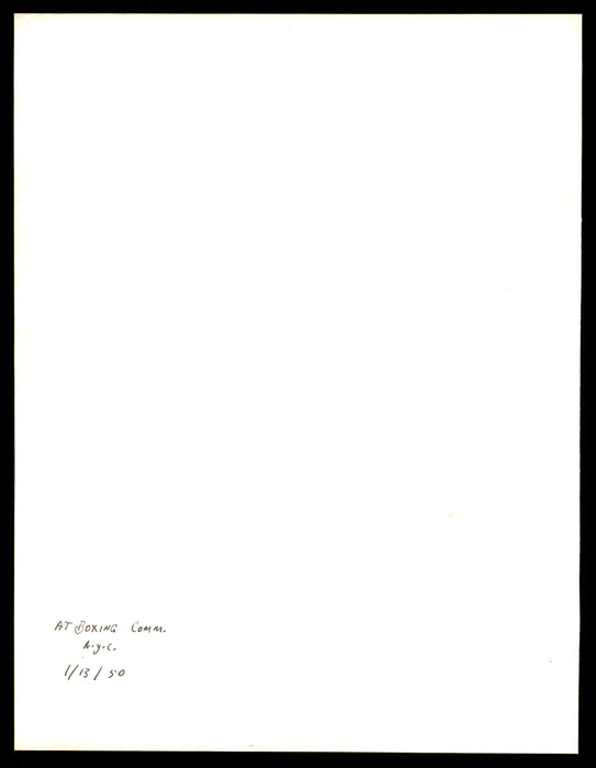 Paddy Young Autographed 8x10 Photo "To Joe Best Wishes" Vintage Signature SKU #186821 - RSA